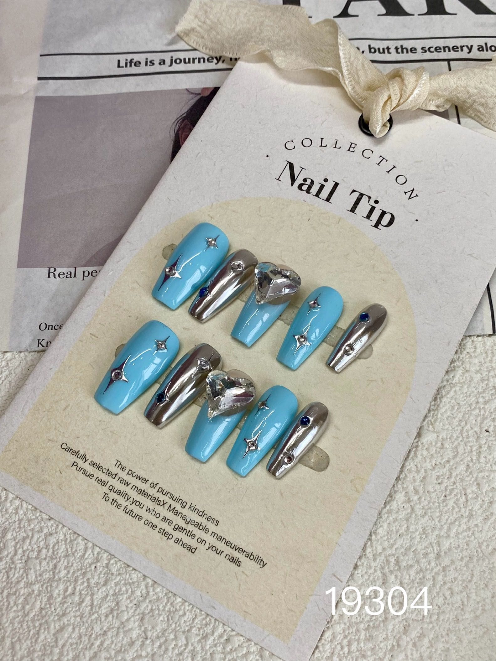 Luxury/ Blue & silver