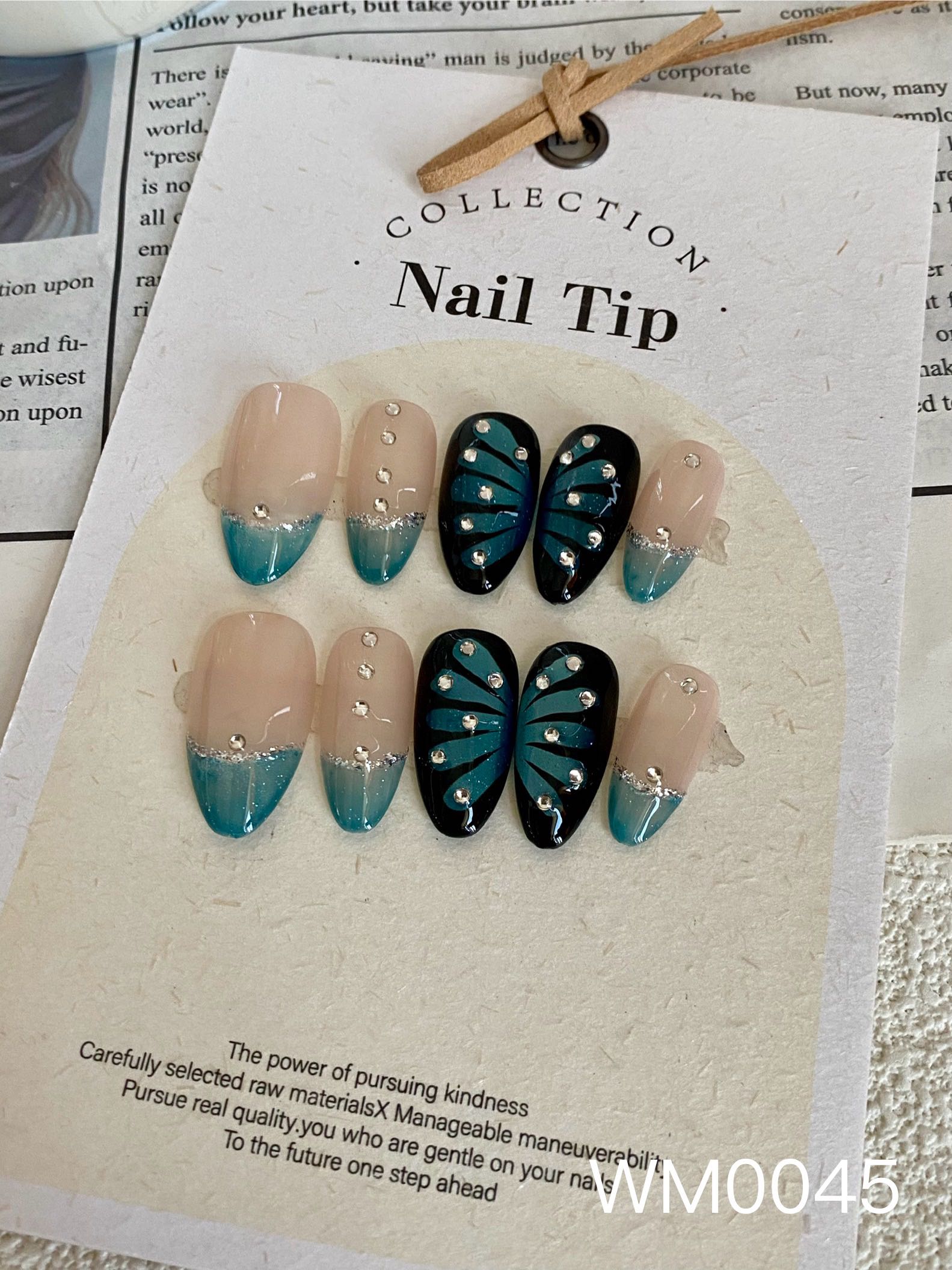 Short/ Blue butterfly