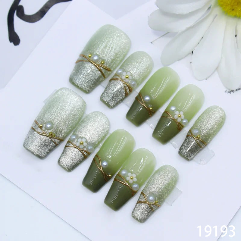 Green french-Cats eye