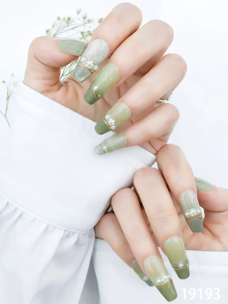 Green french-Cats eye