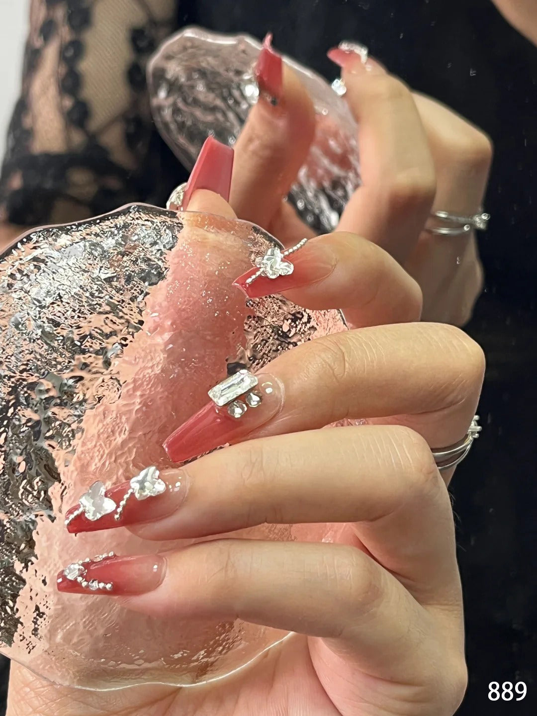 Luxury/ Crystal in the red