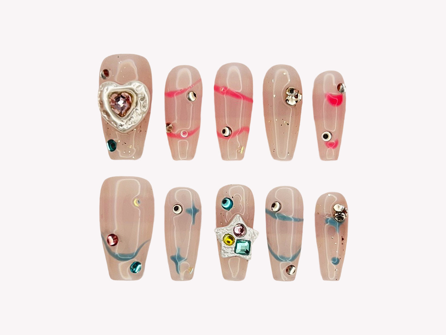 Coloful crystals 130211