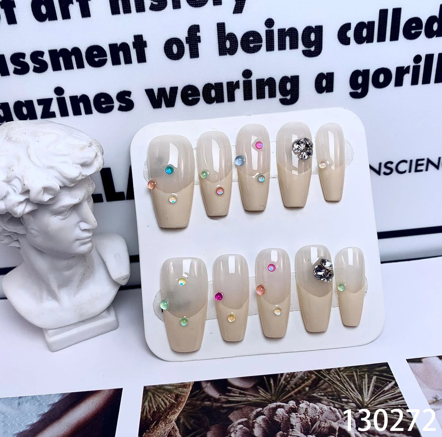 Bubbles on the nail 130272