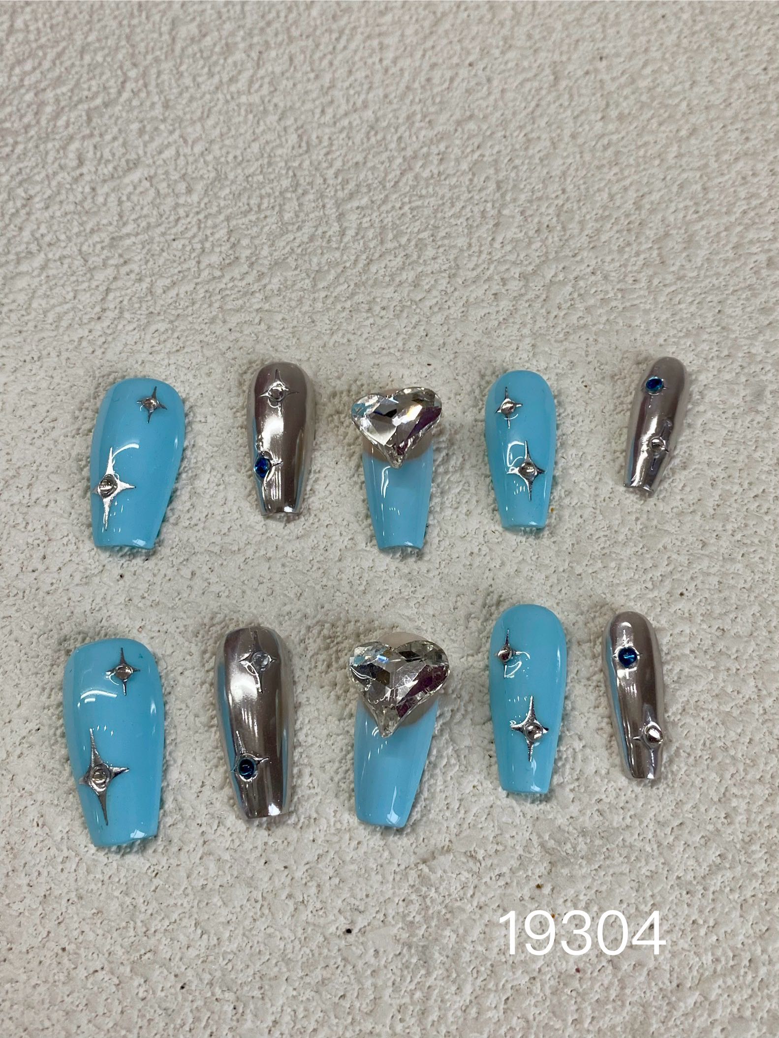 Luxury/ Blue & silver