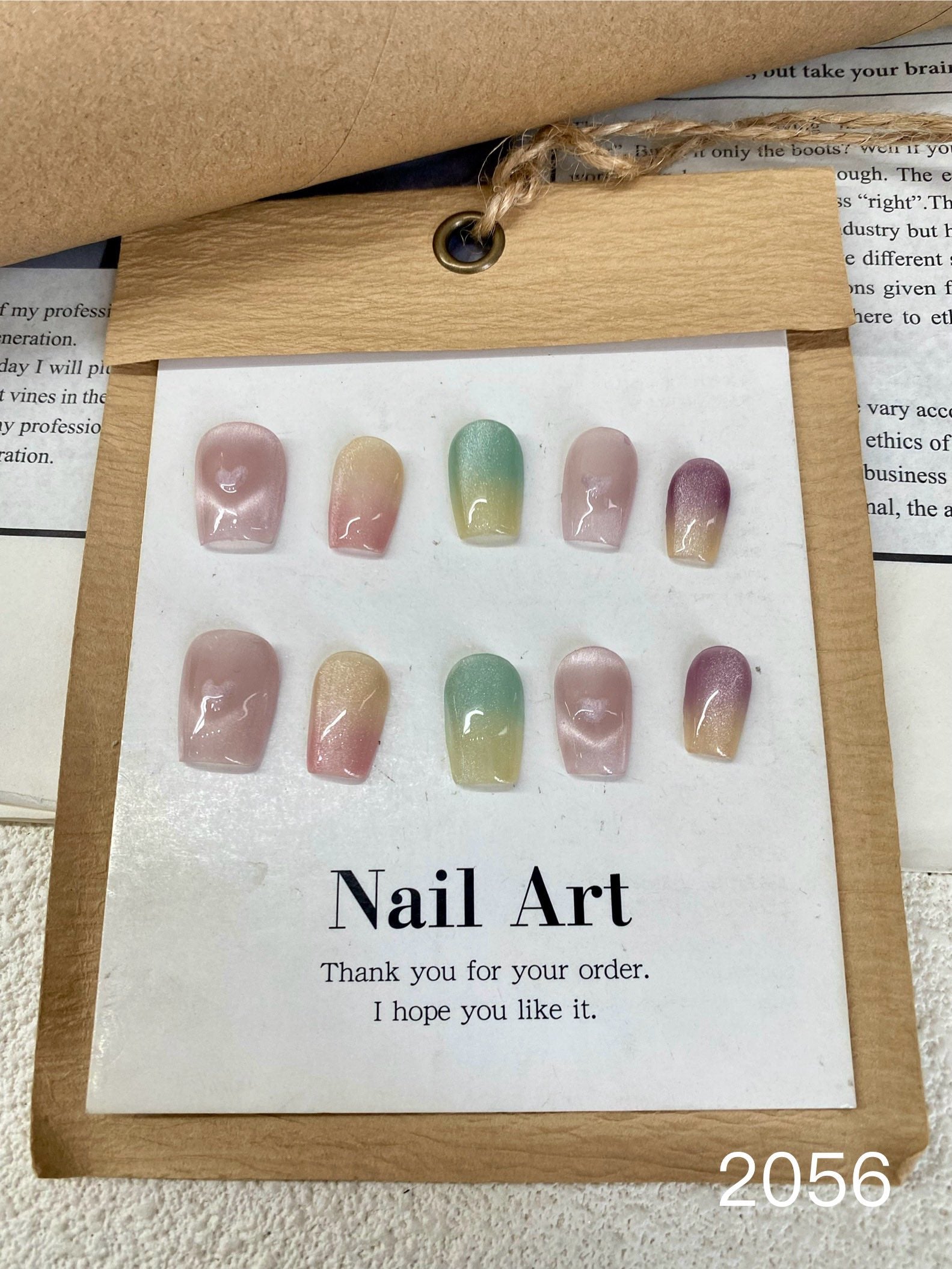 Medium/ Coloful heart