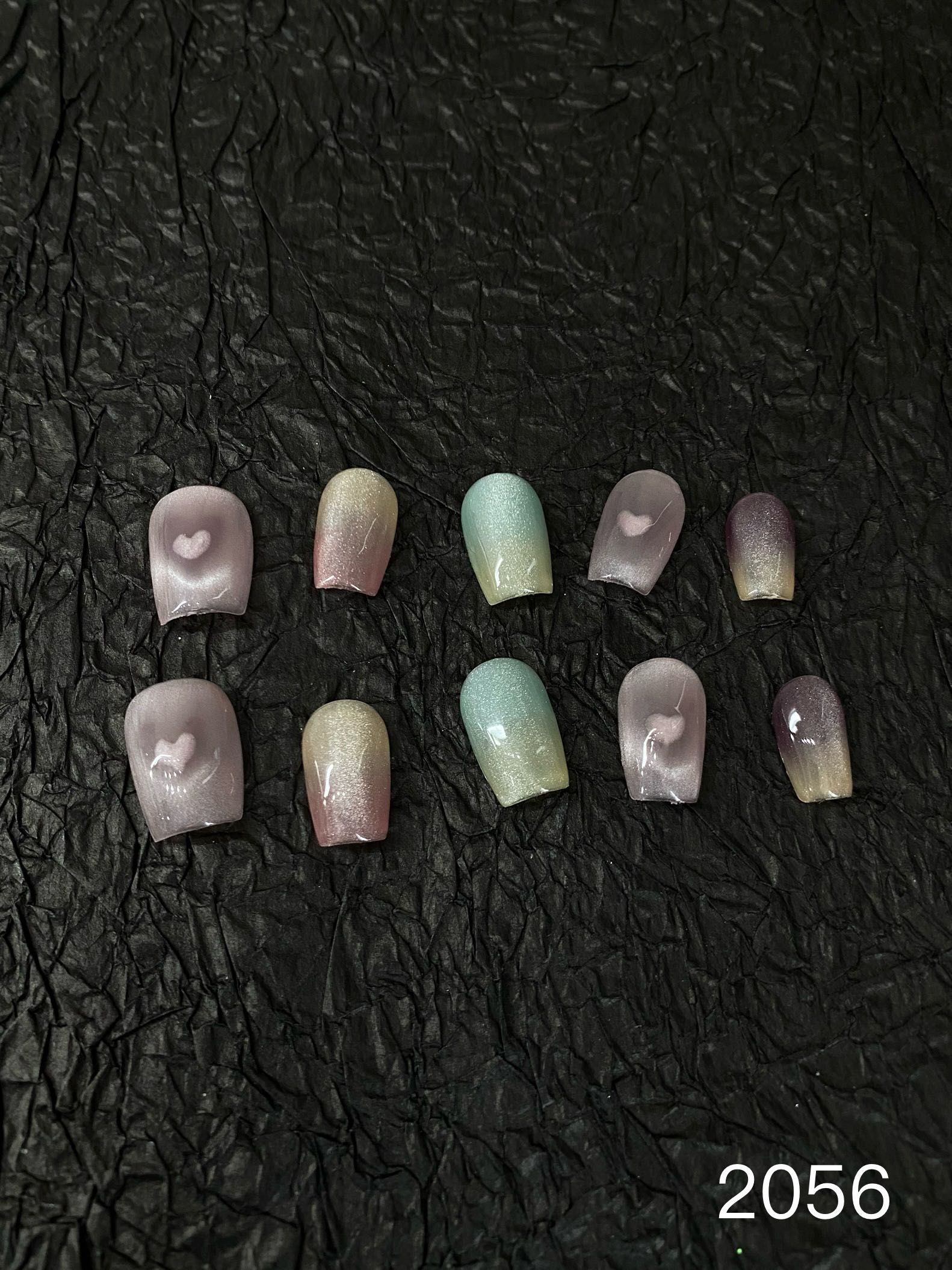 Medium/ Coloful heart
