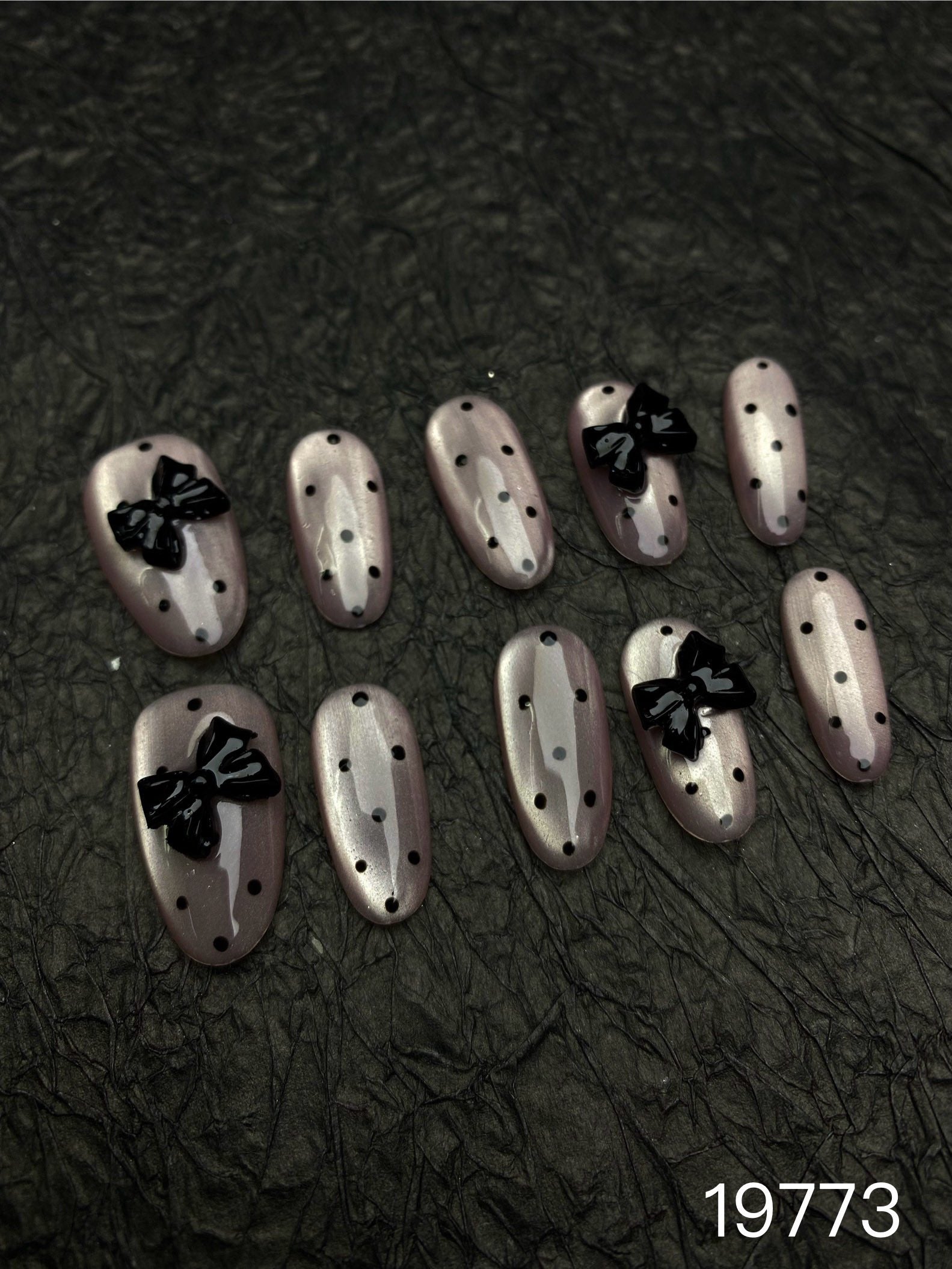 Noir Bows