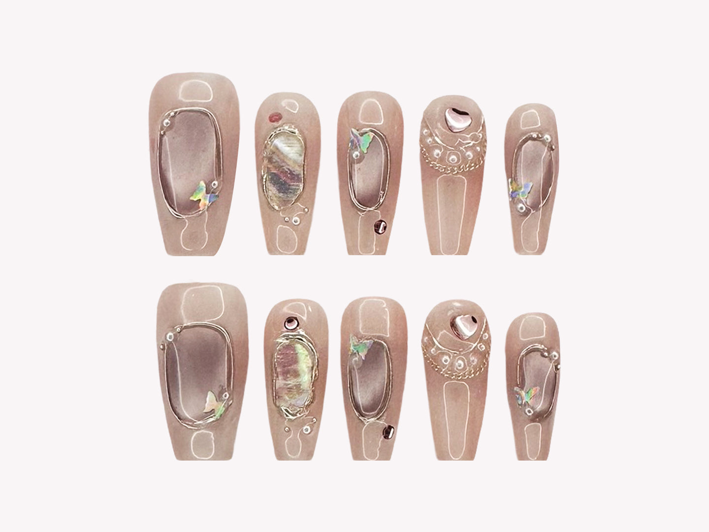 Gold-Edged Pink 1625