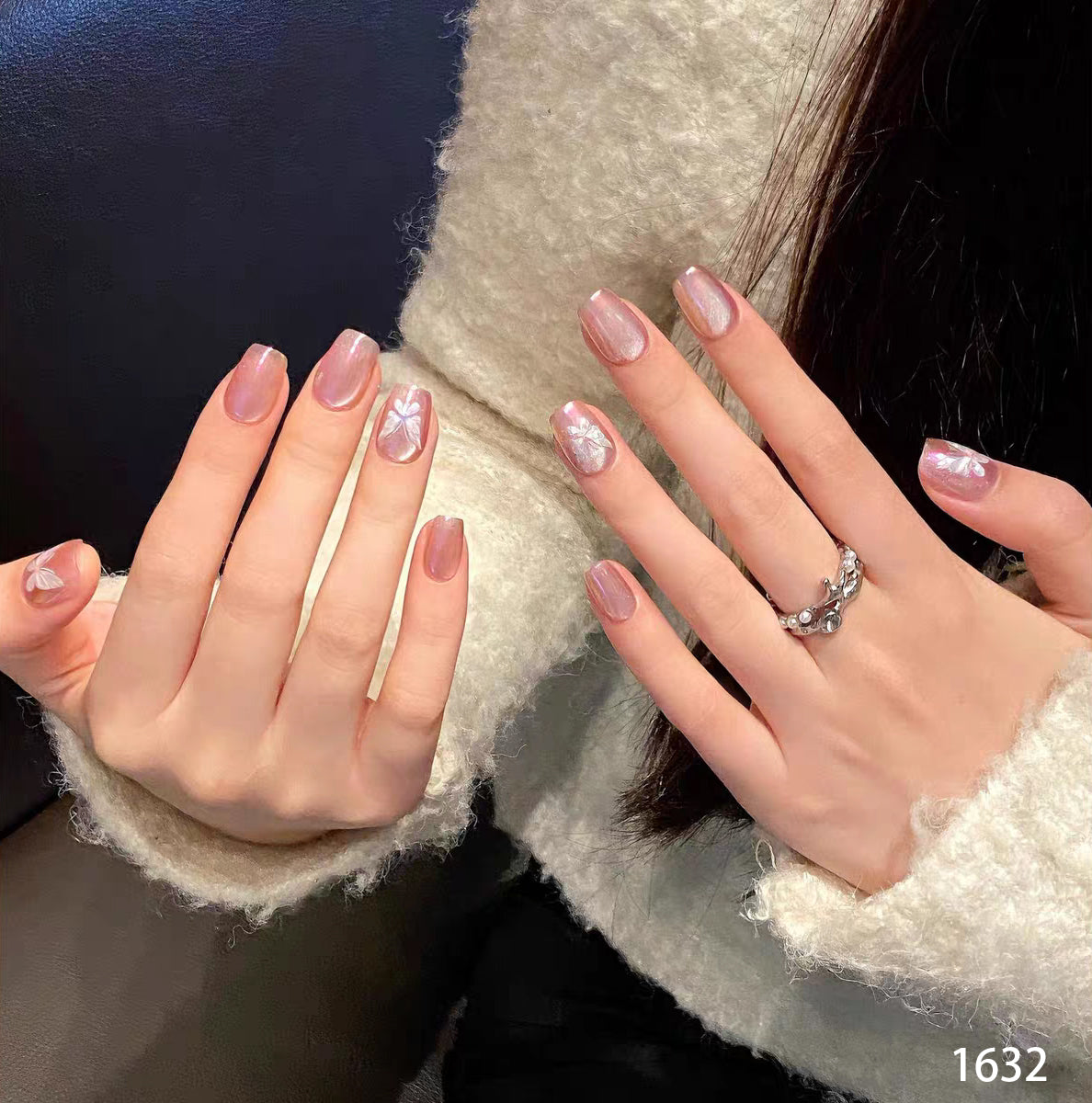 Purple butterfly 1632