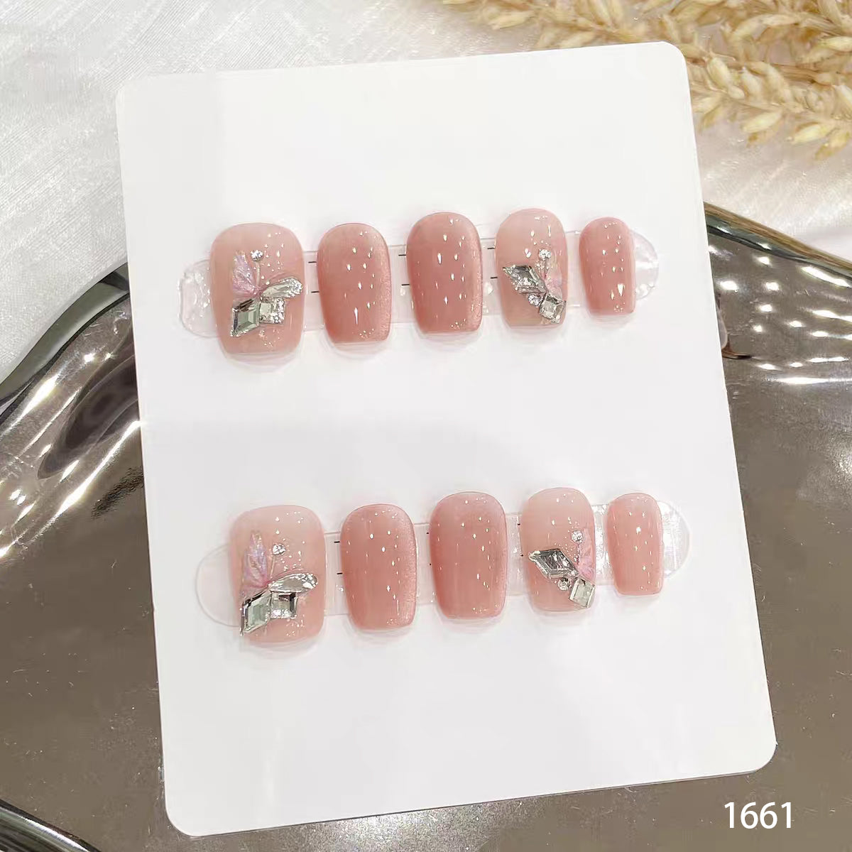 Butterfly crystal 1661