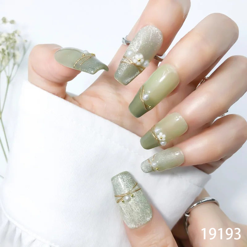 Green french-Cats eye