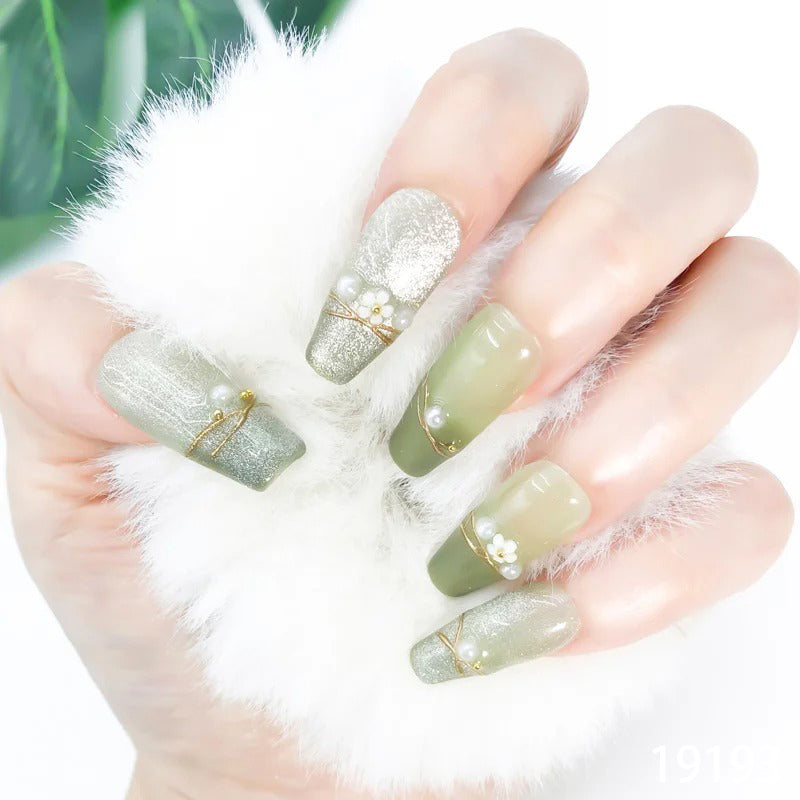 Green french-Cats eye
