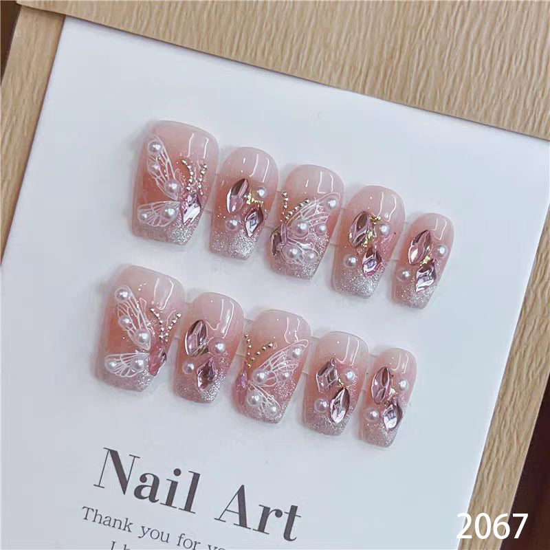 Shimmering Gemstone Butterfly Wings