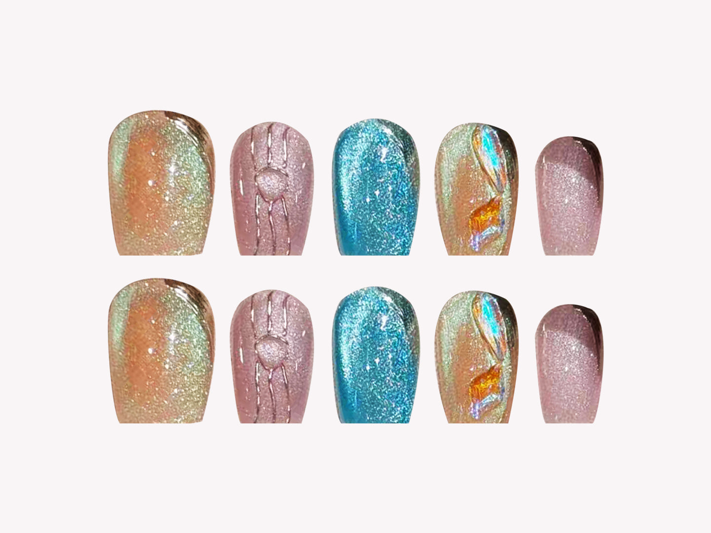 Multicolor Glitter 2161