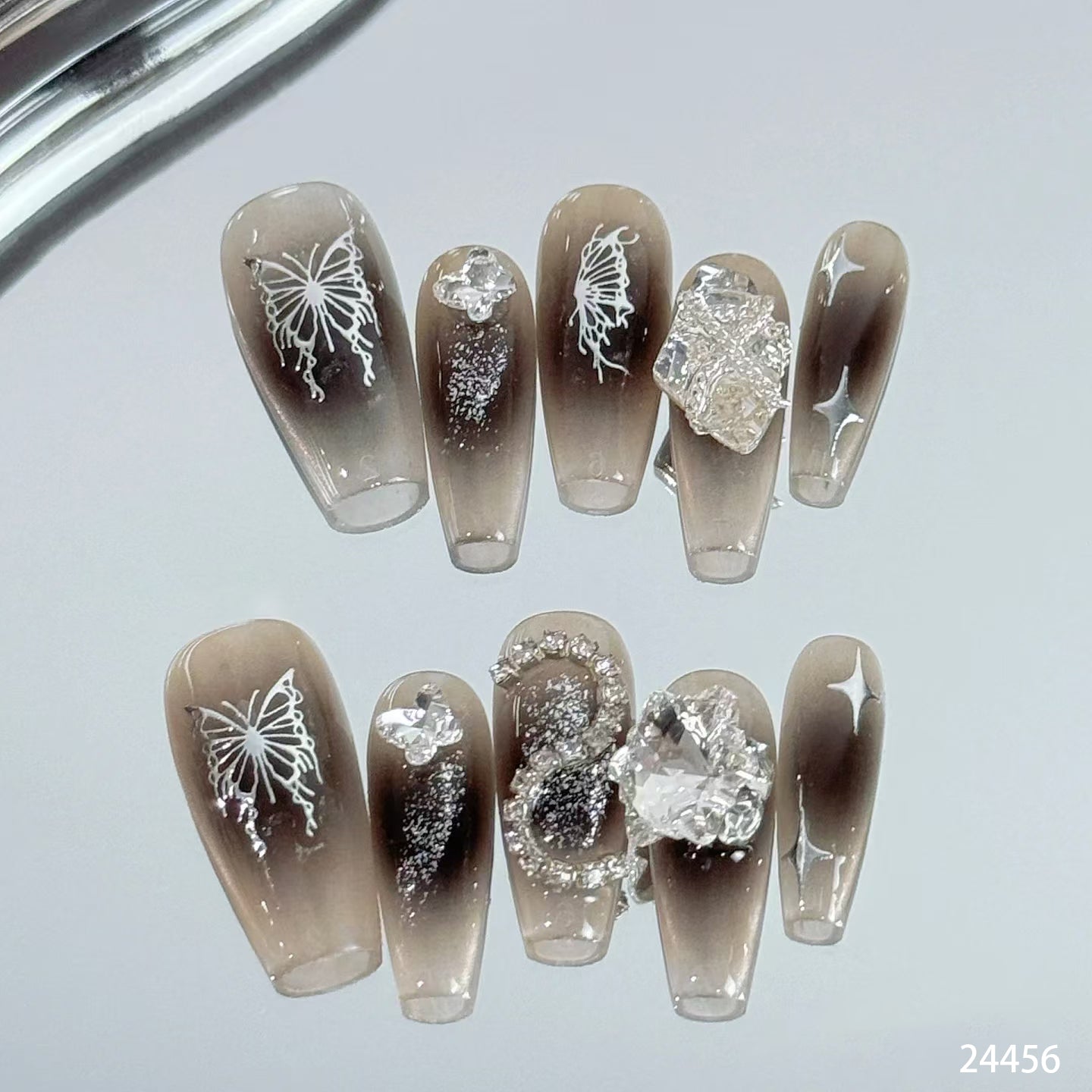 Crystal butterfly 24456