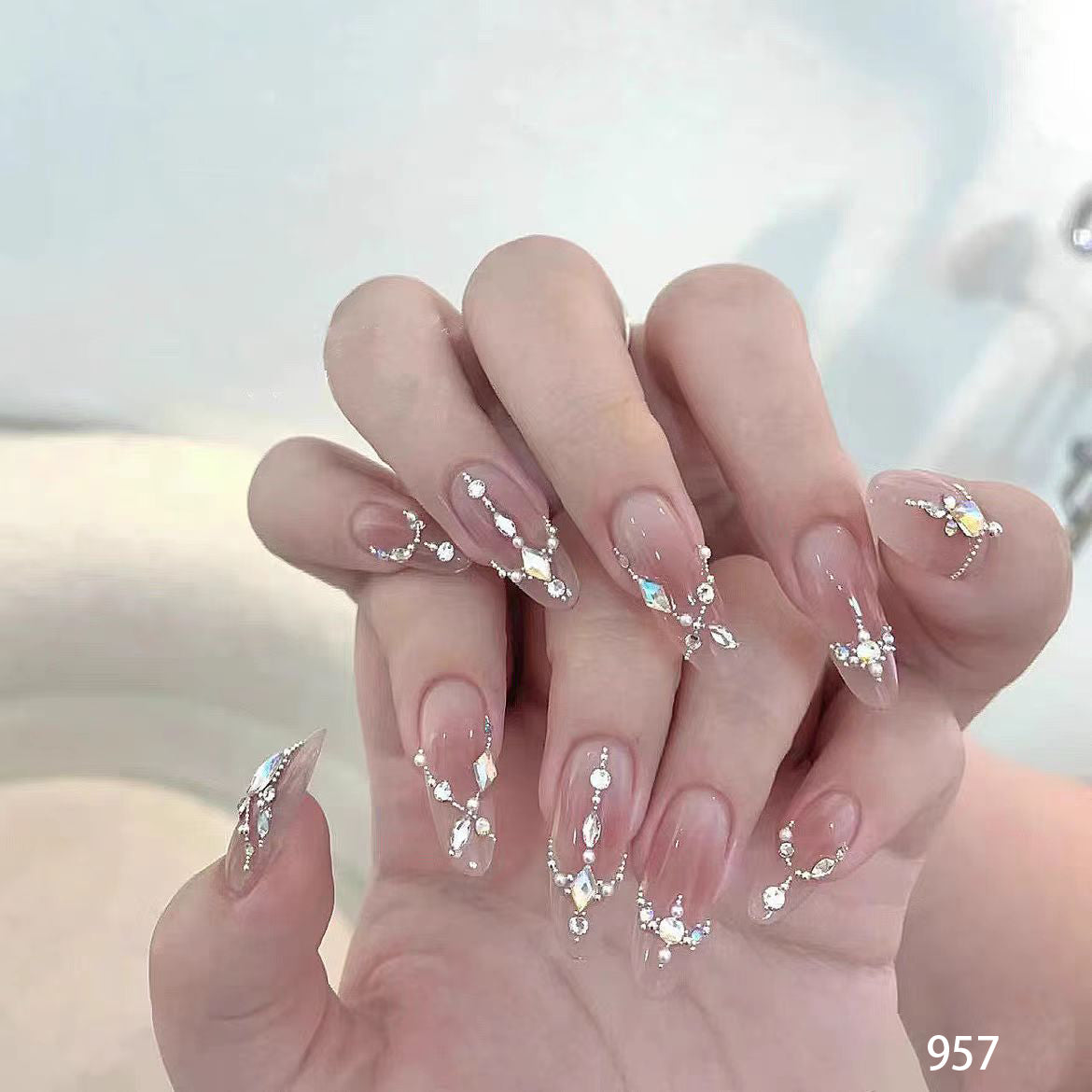 Blush Teardrop
