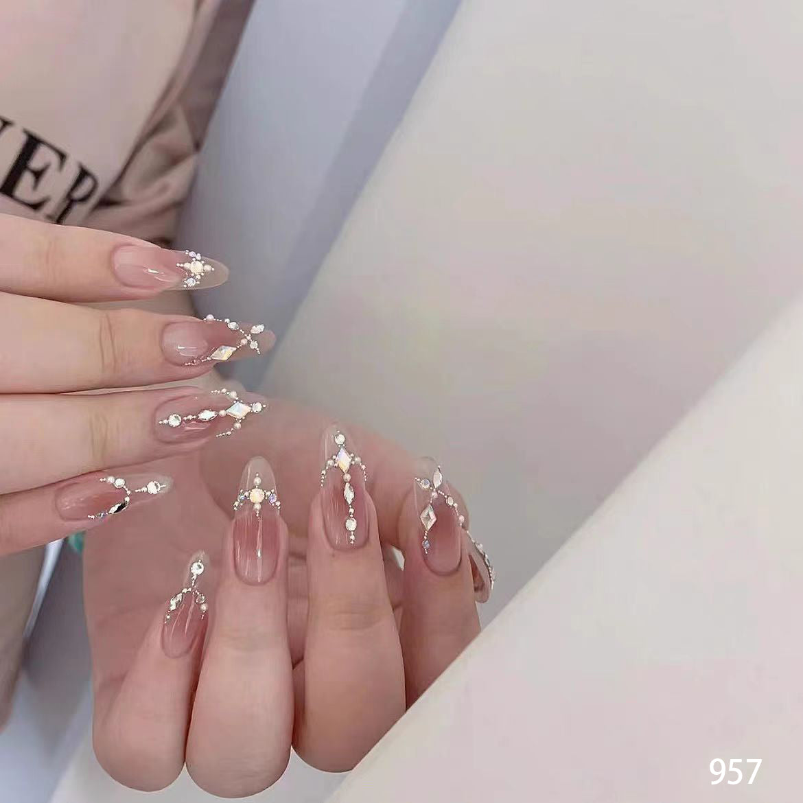 Blush Teardrop