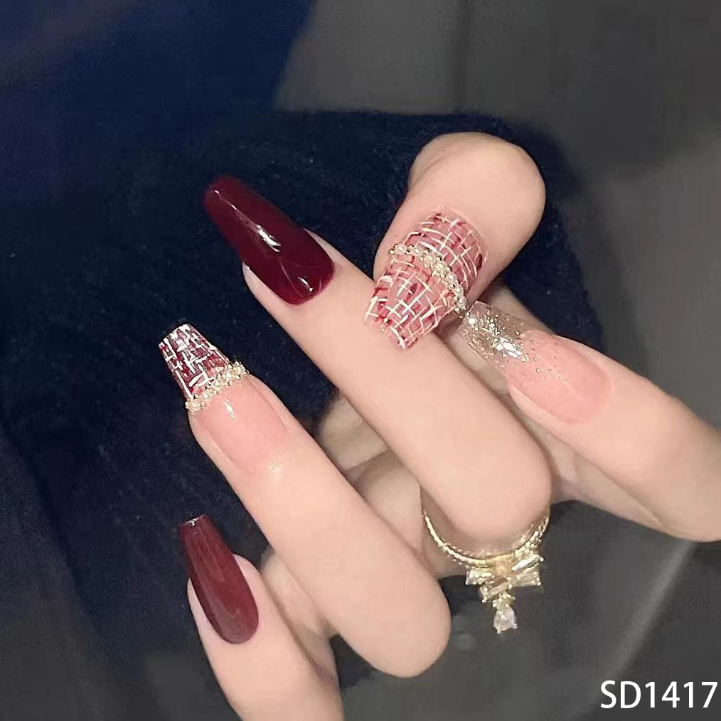 Crimson Luxe Nails SD1417