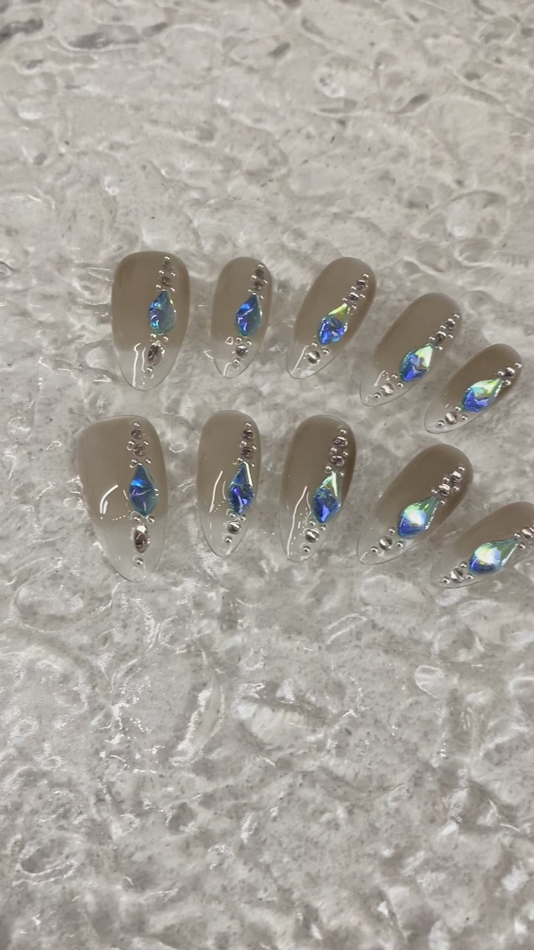 Blue crystal
