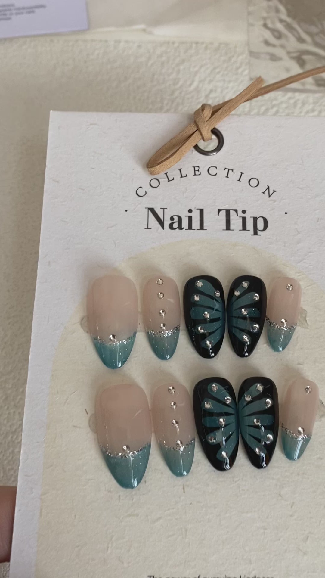 Short/ Blue butterfly