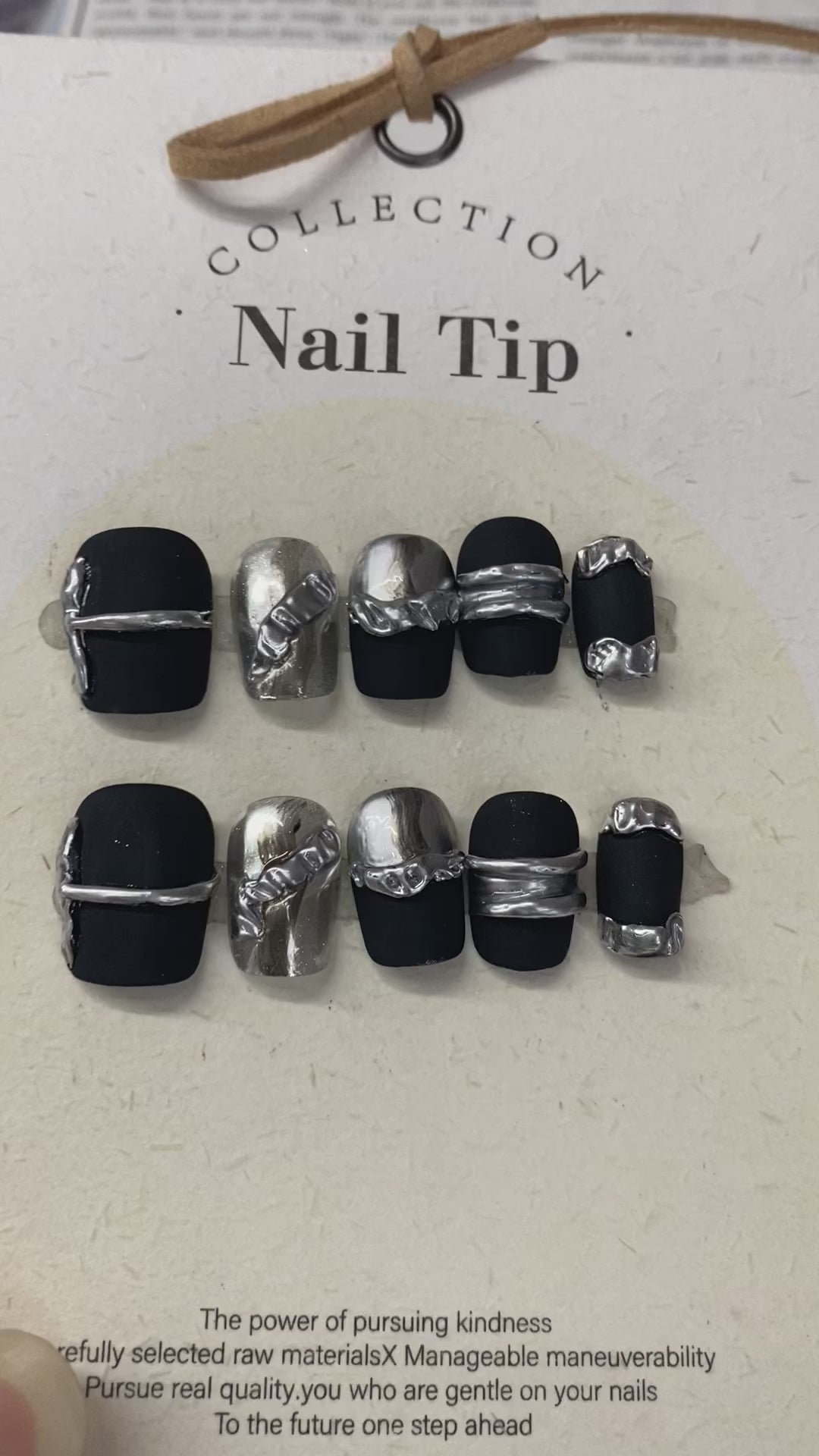 Short/ Black & silver