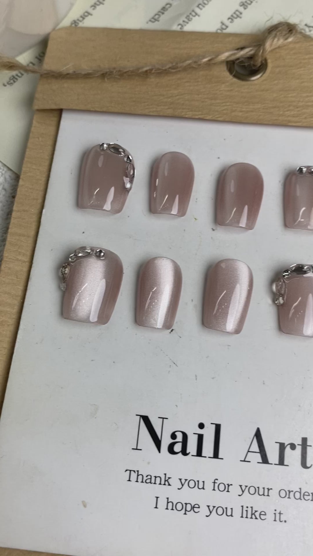 Crystal in pink